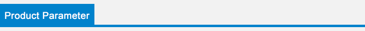 Product Parameter